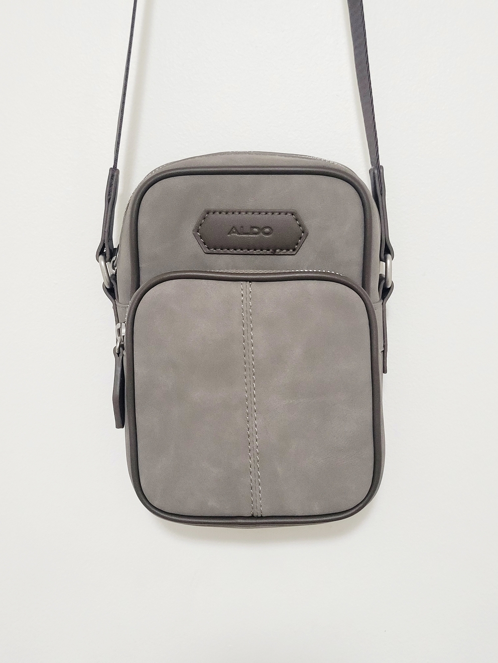 ALDO Men's Gray Crossbody Tech Pouch